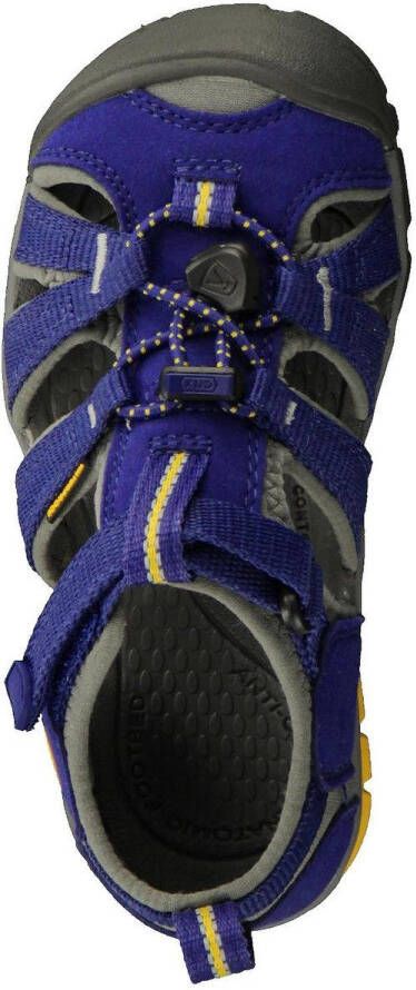 Keen Seacamp II Younger Kids Sandalen Blue Depths Gargoyle Blauw Polyester K1010088