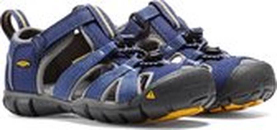 Keen Seacamp II Younger Kids Sandalen Blue Depths Gargoyle Blauw Polyester K1010088