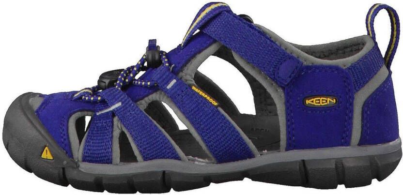 Keen Seacamp II Younger Kids Sandalen Blue Depths Gargoyle Blauw Polyester K1010088