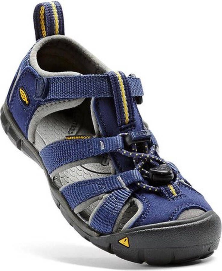 Keen Seacamp II Younger Kids Sandalen Blue Depths Gargoyle Blauw Polyester K1010088