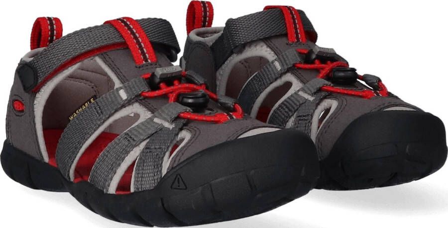 Keen Seacamp II Younger Kids Sandalen Magnet Drizzle Grijs Polyester K1022970 - Foto 9