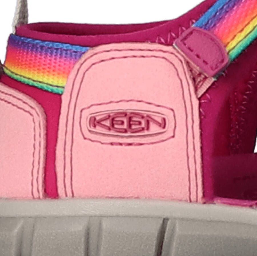 Keen Seacamp II Younger Kids Sandalen Rainbow Festival Fuchsi