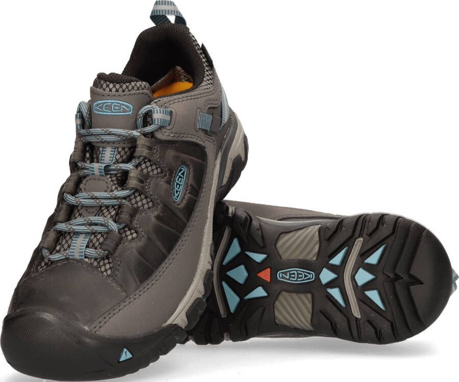 Keen Targhee III Dames Wandelschoenen Magnet Atlantic Blue Grijs Leer