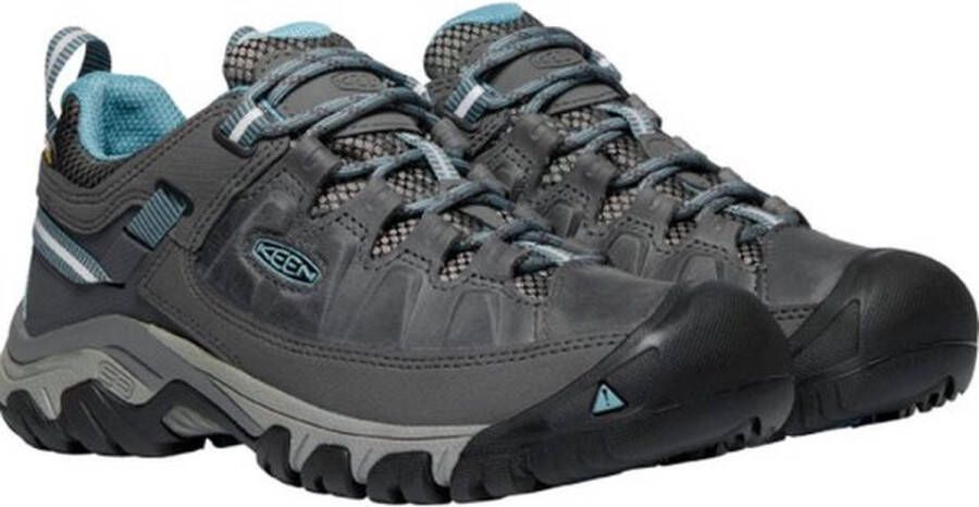 Keen Targhee III Dames Wandelschoenen Magnet Atlantic Blue Grijs Leer