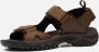 Keen Targhee III Heren Wandelsandalen Bison Mulch Bruin Leer K1022423 - Thumbnail 15