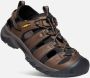 Keen Targhee III Heren Wandelsandalen Bison Mulch Bruin Leer K1022427 - Thumbnail 27