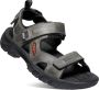 Keen Targhee III Heren Wandelsandalen Grey Black Grijs Leer K1022424 - Thumbnail 8