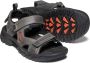 Keen Targhee III Heren Wandelsandalen Grey Black Grijs Leer K1022424 - Thumbnail 14