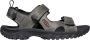 Keen Targhee III Heren Wandelsandalen Grey Black Grijs Leer K1022424 - Thumbnail 30