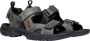 Keen Targhee III Heren Wandelsandalen Grey Black Grijs Leer K1022424 - Thumbnail 75