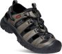 Keen Targhee III Heren Wandelsandalen Grey Black Grijs Leer K1022428 - Thumbnail 6