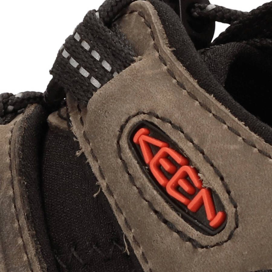 Keen Targhee III Heren Wandelsandalen Grey Black Grijs Leer K1022428