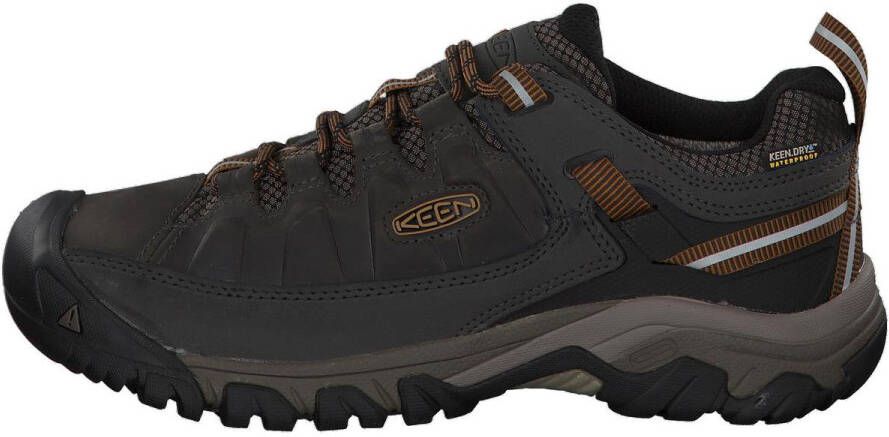 Keen Targhee III Heren Wandelschoenen Black Olive Golden Brown Groen Leer K1017784 - Foto 14