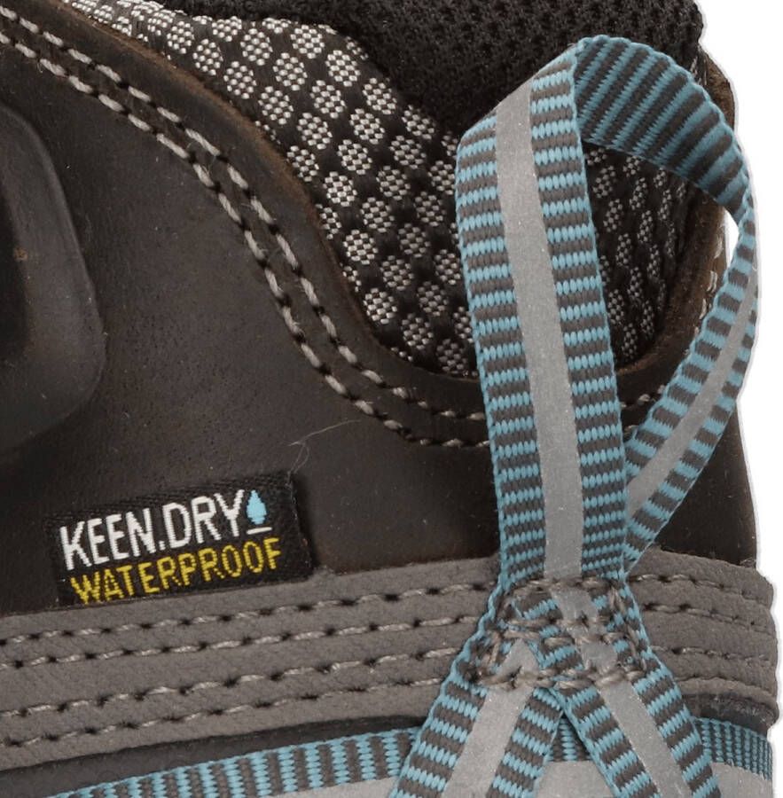 Keen Targhee III Mid Dames Wandelschoenen Magnet Atlantic Blue Grijs Leer - Foto 9