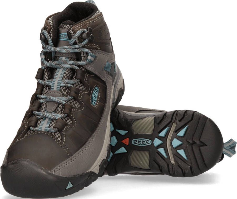 Keen Targhee III Mid Dames Wandelschoenen Magnet Atlantic Blue Grijs Leer - Foto 10