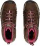 Keen Targhee III Mid Dames Wandelschoenen Weiss Boysenberry Bruin Leer - Thumbnail 6