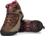 Keen Targhee III Mid Wandelschoenen Weiss enberry Bruin Leer - Thumbnail 8