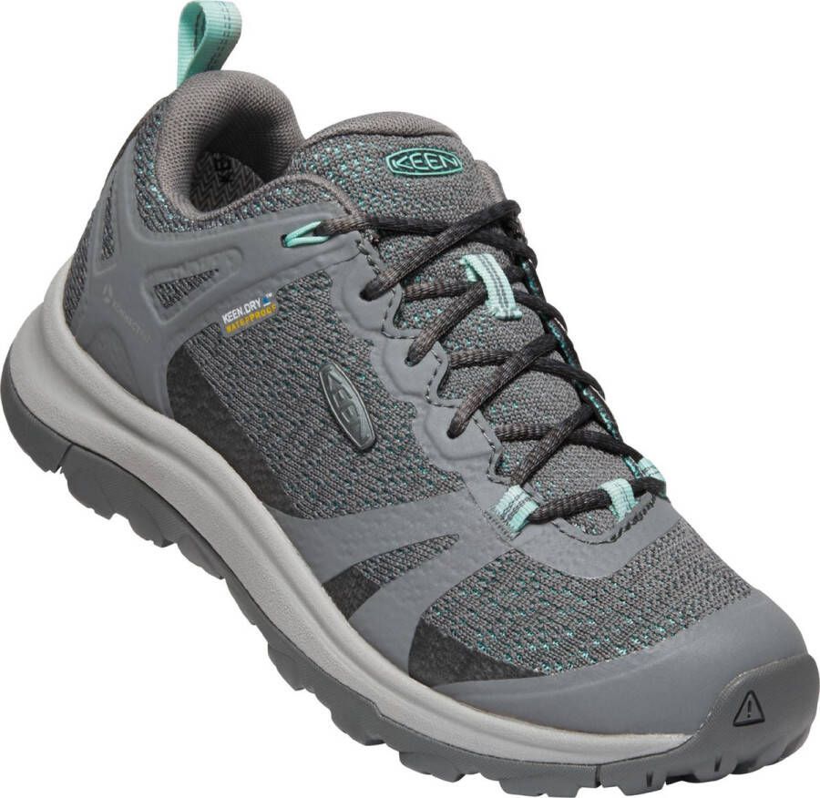 Keen Terradora II Dames Wandelschoenen Steel Grey Ocean Wave Grijs Mesh