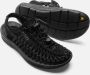 Keen Uneek Dames Sandalen Black Black Zwart Polyester K1014099 - Thumbnail 21