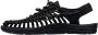 Keen Uneek Heren Sandalen Black Black Zwart Polyester K1014097 - Thumbnail 2