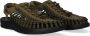 Keen Uneek Heren Sandalen Dark Olive Black Groen Polyester K1023381 - Thumbnail 8