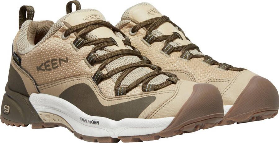 Keen Wasatch Crest Waterproof Dames Wandelschoenen Safari Timberwolf