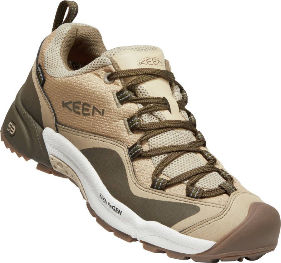 Keen Wasatch Crest Waterproof Dames Wandelschoenen Safari Timberwolf