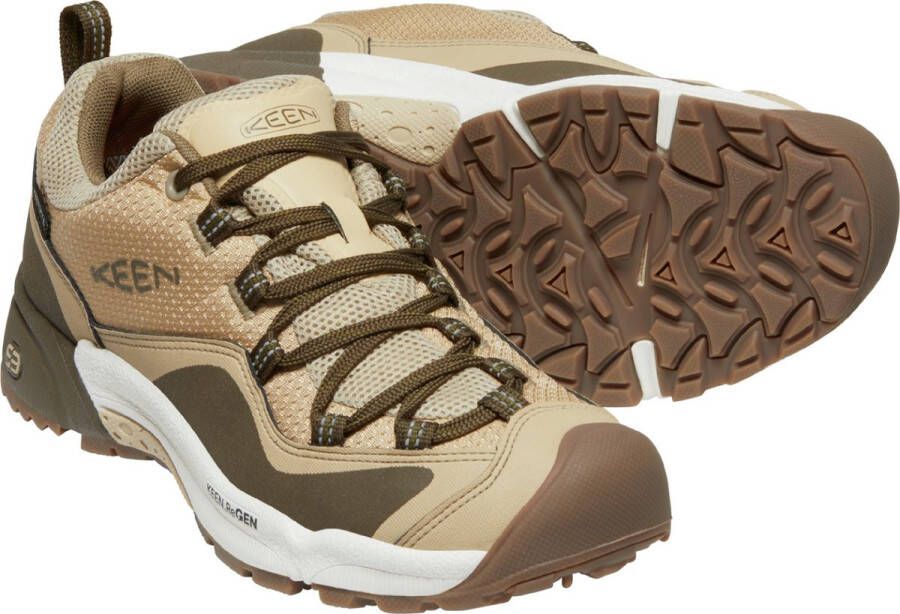 Keen Wasatch Crest Waterproof Dames Wandelschoenen Safari Timberwolf