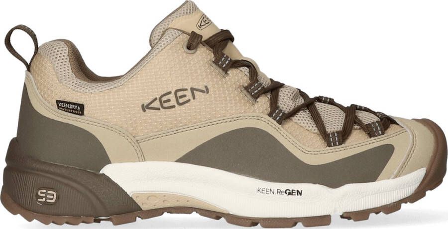 Keen Wasatch Crest Waterproof Dames Wandelschoenen Safari Timberwolf