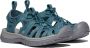 Keen Whisper Dames Wandelsandalen Smoke Blue Aqua Polyester K1022809 - Thumbnail 53