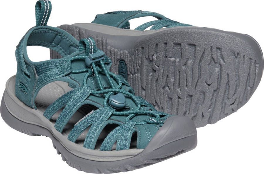 Keen Whisper Dames Wandelsandalen Smoke Blue