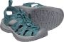 Keen Whisper Dames Wandelsandalen Smoke Blue Aqua Polyester K1022809 - Thumbnail 54