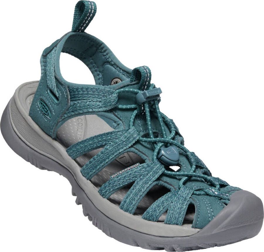 Keen Whisper Dames Wandelsandalen Smoke Blue