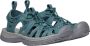 Keen Whisper Dames Wandelsandalen Smoke Blue Aqua Polyester K1022809 - Thumbnail 58