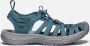 Keen Whisper Dames Wandelsandalen Smoke Blue Aqua Polyester K1022809 - Thumbnail 44