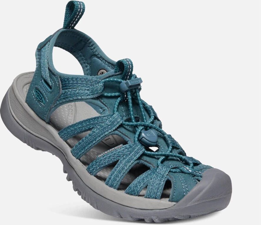 Keen Whisper Dames Wandelsandalen Smoke Blue