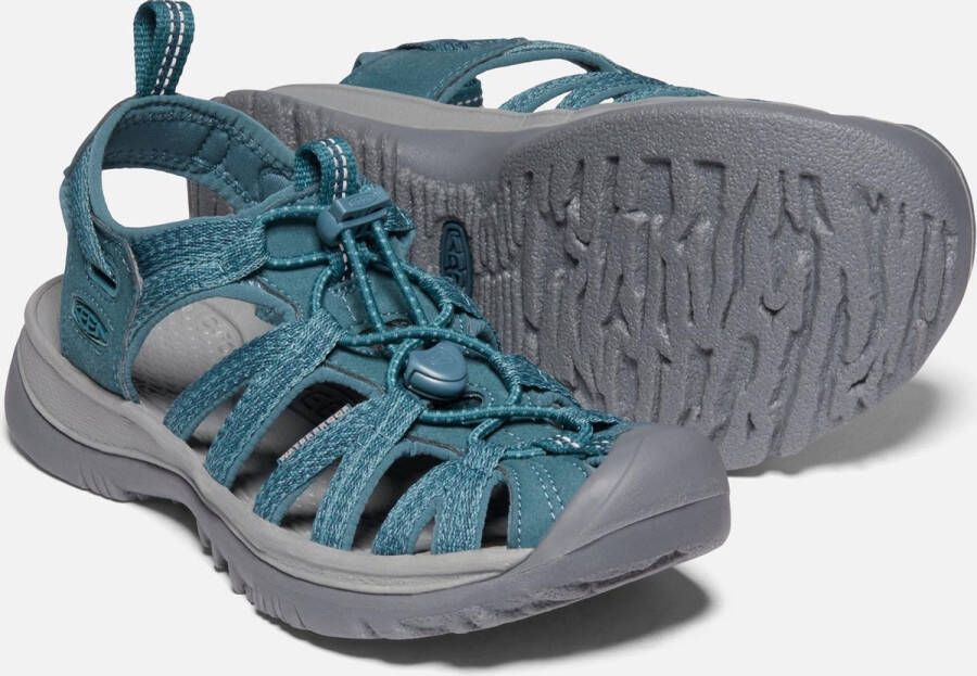 Keen Whisper Dames Wandelsandalen Smoke Blue