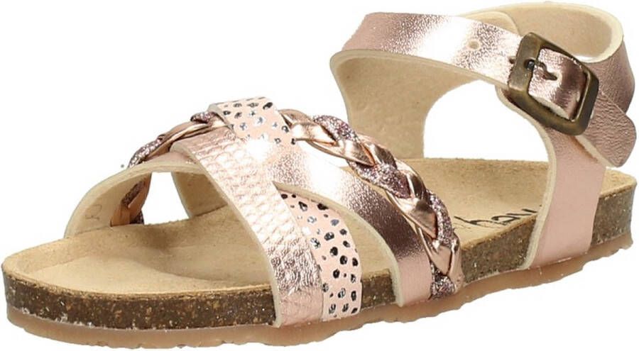 KEQ Meisjes sandalen Meiden Sandalen Champagne