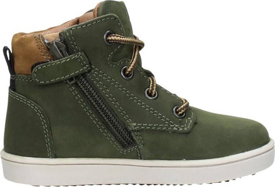 KEQ Veterschoenen Hoog Veterschoenen Hoog groen