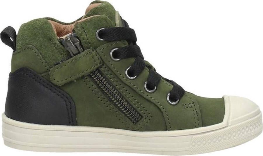 KEQ Veterschoenen Hoog Veterschoenen Hoog groen