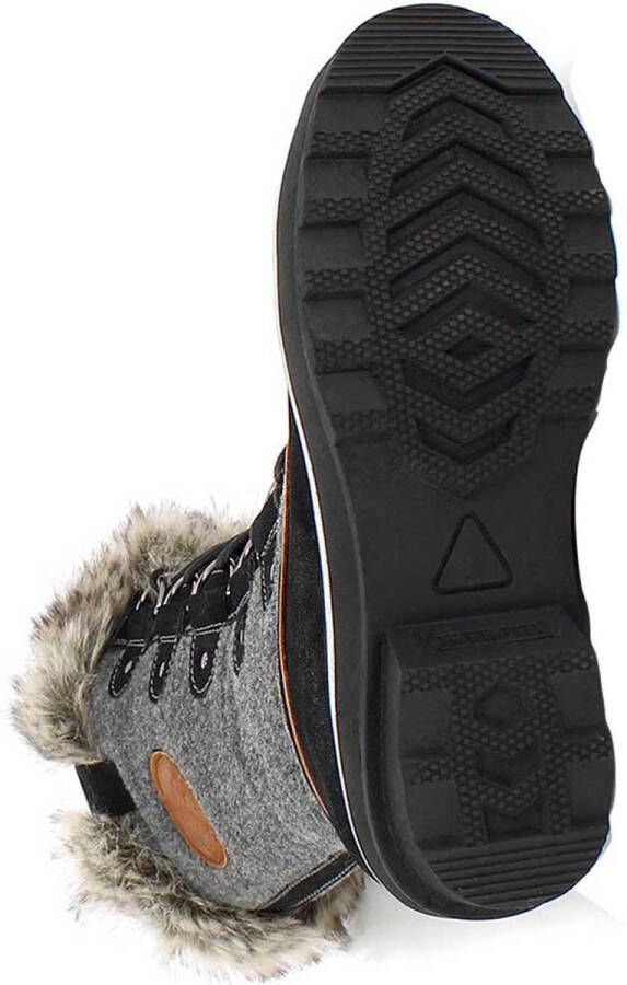 KIMBERFEEL Sissi Sneeuw Laarzen Charcoal Grey Dames