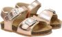 Kipling Easy 4 leren sandalen roségoud - Thumbnail 15