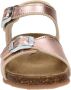 Kipling Easy 4 leren sandalen roségoud - Thumbnail 7