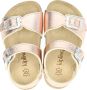 Kipling Easy 4 leren sandalen roségoud - Thumbnail 10