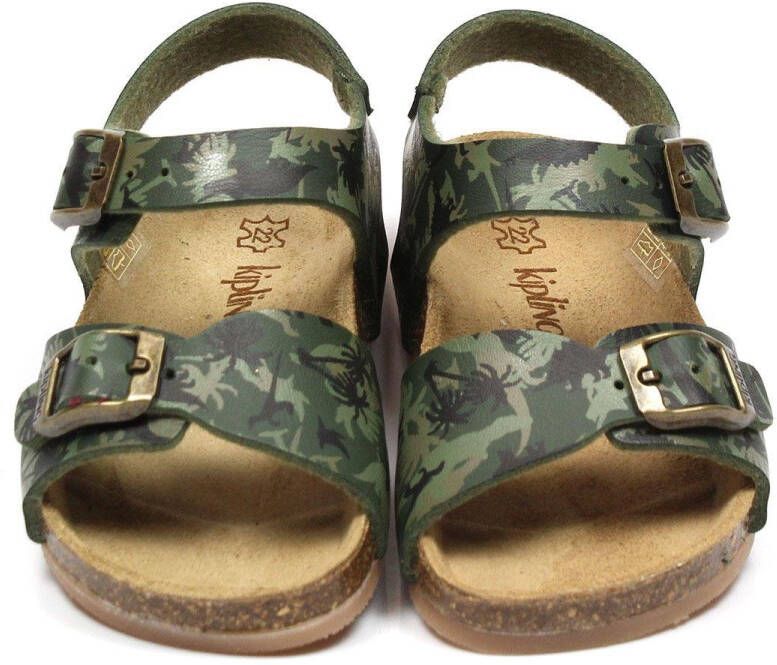 Kipling Gobi 1 sandalen groen