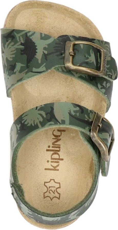 Kipling Gobi 1 sandalen groen