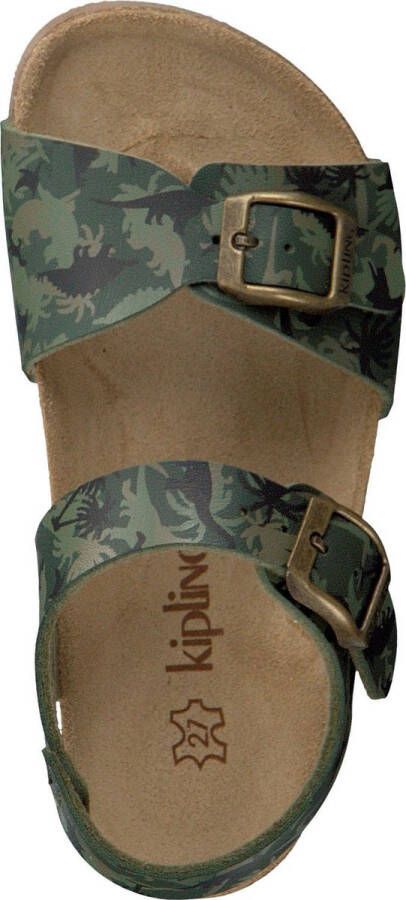 Kipling Gobi 1 sandalen groen