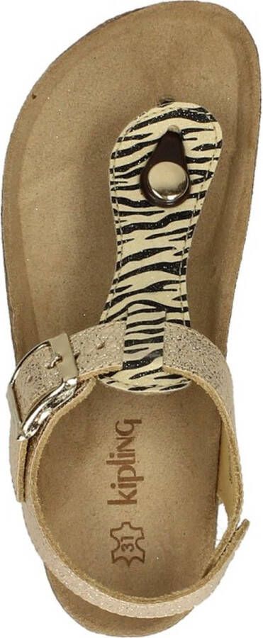 Kipling Gouden Sandalen Puglia