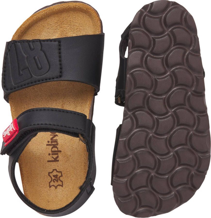 Kipling Guy Jongens Sandalen zwart