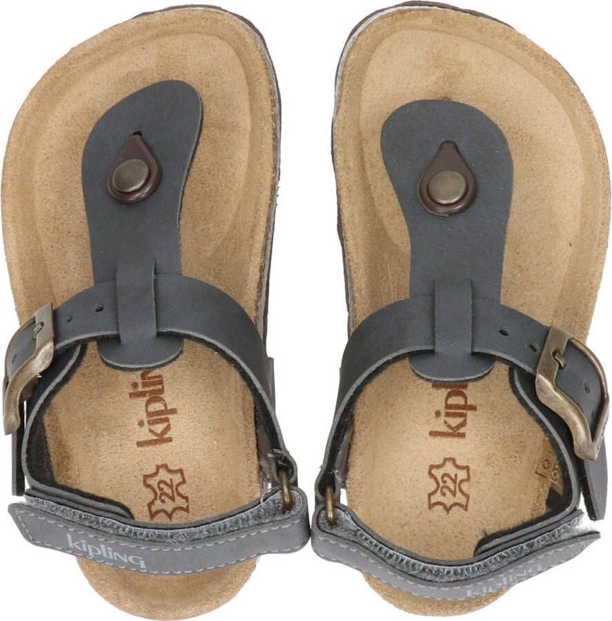 Kipling Juan 3 sandalen grijs